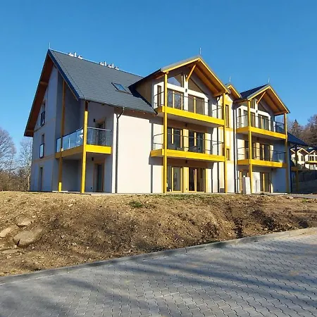 Daire Izerski Widok - Z Tarasem, Osada Gorska *