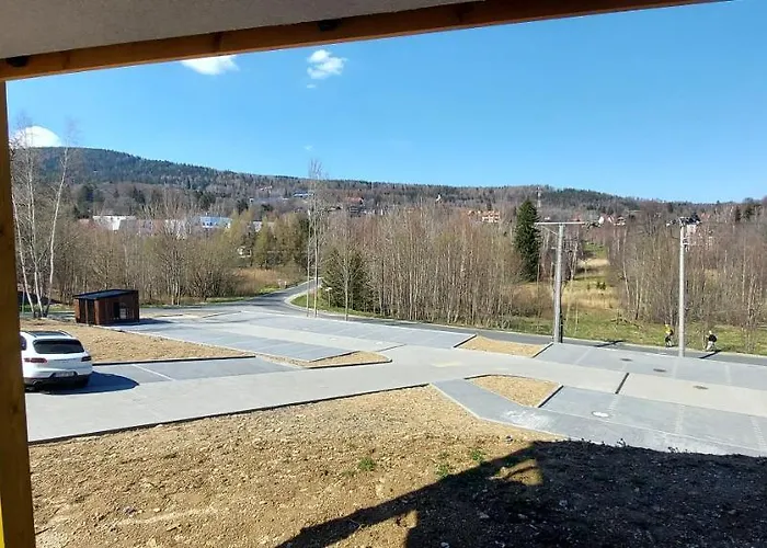 Izerski Widok - Z Tarasem, Osada Gorska 아파트 *